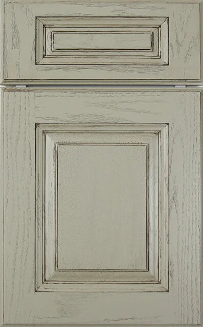 Newcastle in Oak 5PC RP Celery w/ Chocolate Handwiped Glaze by Integrity Cabinetry