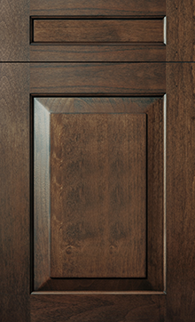 Newhaven door sample in Alder Cognac by St Martin
