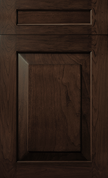 Newhaven door sample in Cherry Black Walnut by St Martin