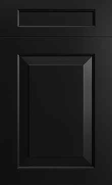 Newhaven door sample in Simply Black by St Martin