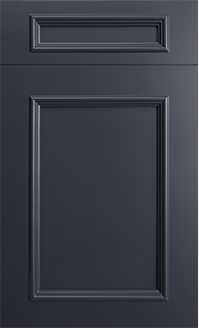 Wellington door sample in Blue Slate by St Martin