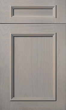 Ridgewood door sample in Driftwood Cherry by St Martin