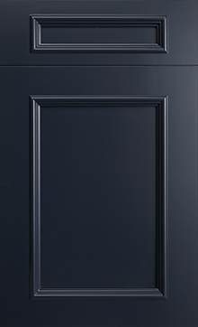Ridgewood door sample in Midnight Blue by St Martin