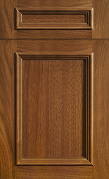 Ridgewood door sample in Natural Walnut by St Martin