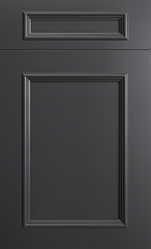 Ridgewood door sample in Peppercorn by St Martin