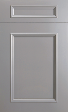 Ridgewood door sample in Simply Grey by St Martin