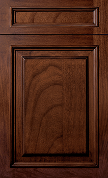 Wellington door sample in Cherry Chestnut by St Martin