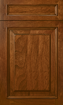 Wellington door sample in Cherry Cognac by St Martin