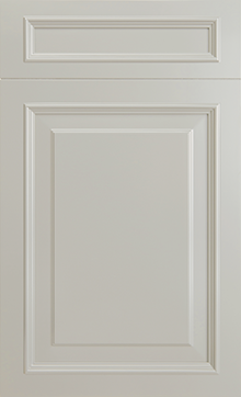 Wellington door sample in Dove Grey by St Martin