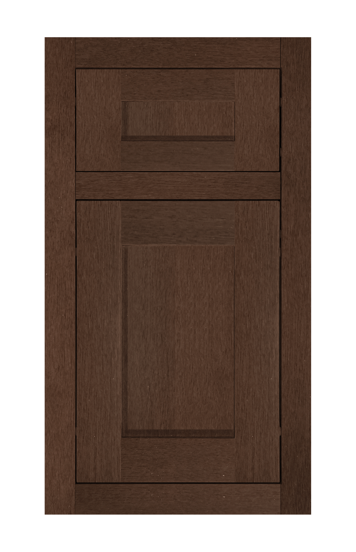 Traditional Frame Shaker door sample in Ginger Birch by Europly