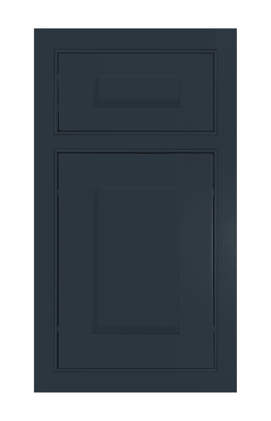 Beaded Frame Shaker door sample in Indigo by Europly