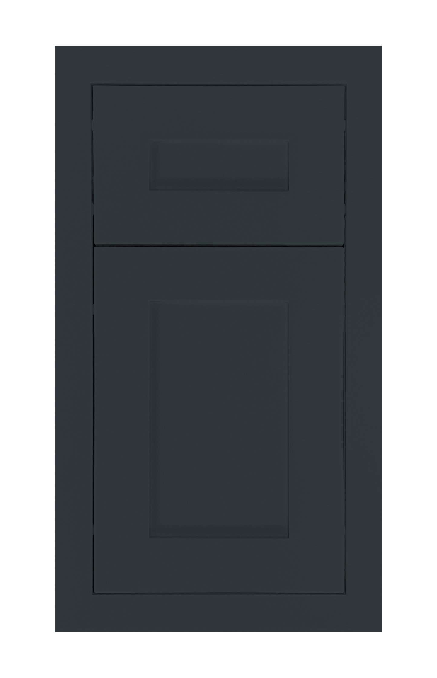Modern Frame Shaker door sample in Space Grey by Europly
