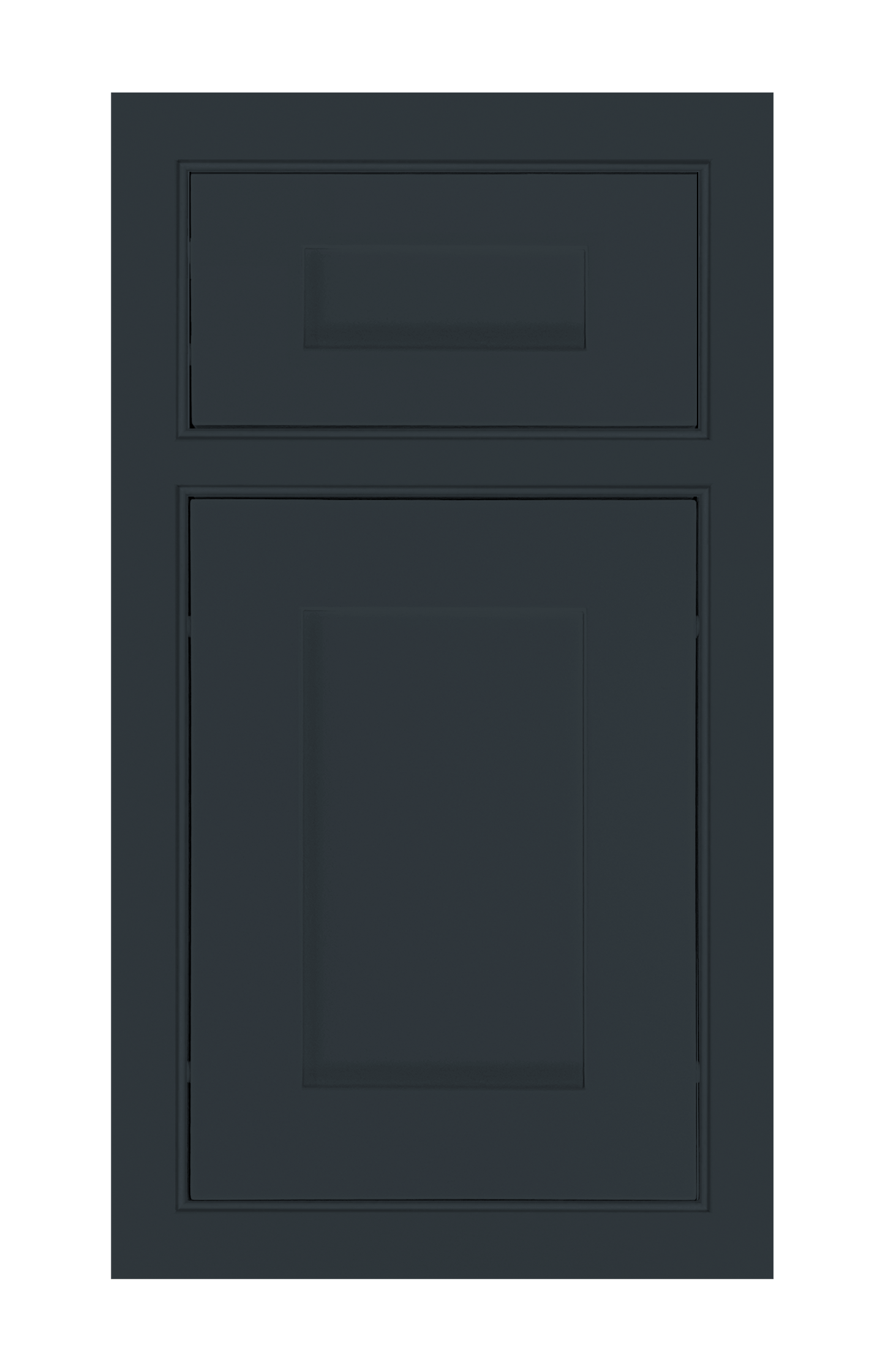 Beaded Frame Shaker door sample in Space Grey by Europly