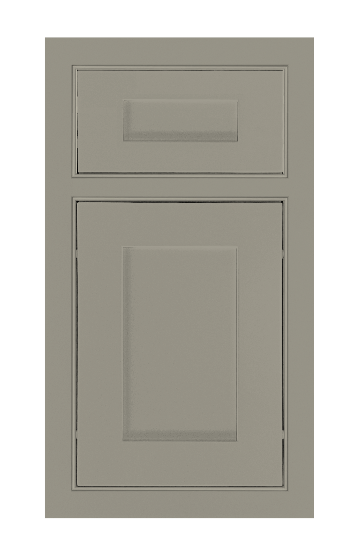 Beaded Frame Shaker door sample in Vanilla by Europly