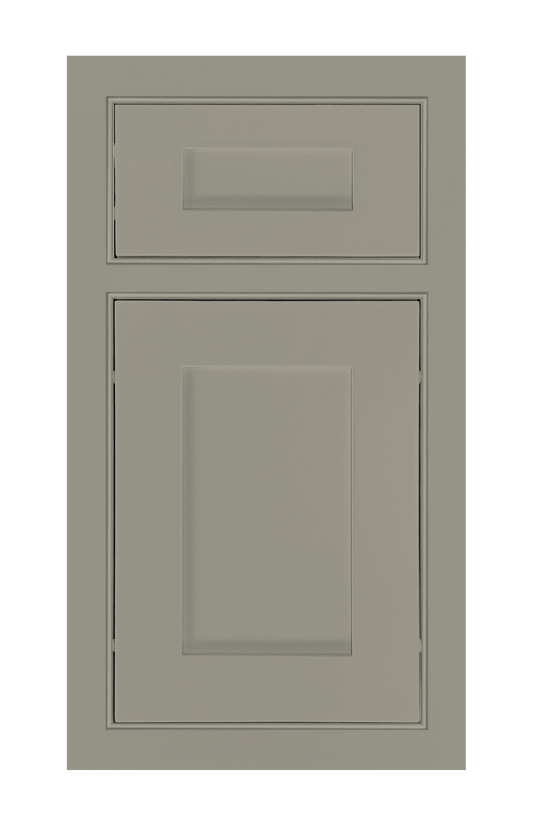 Beaded Frame Shaker door sample in Vanilla by Europly