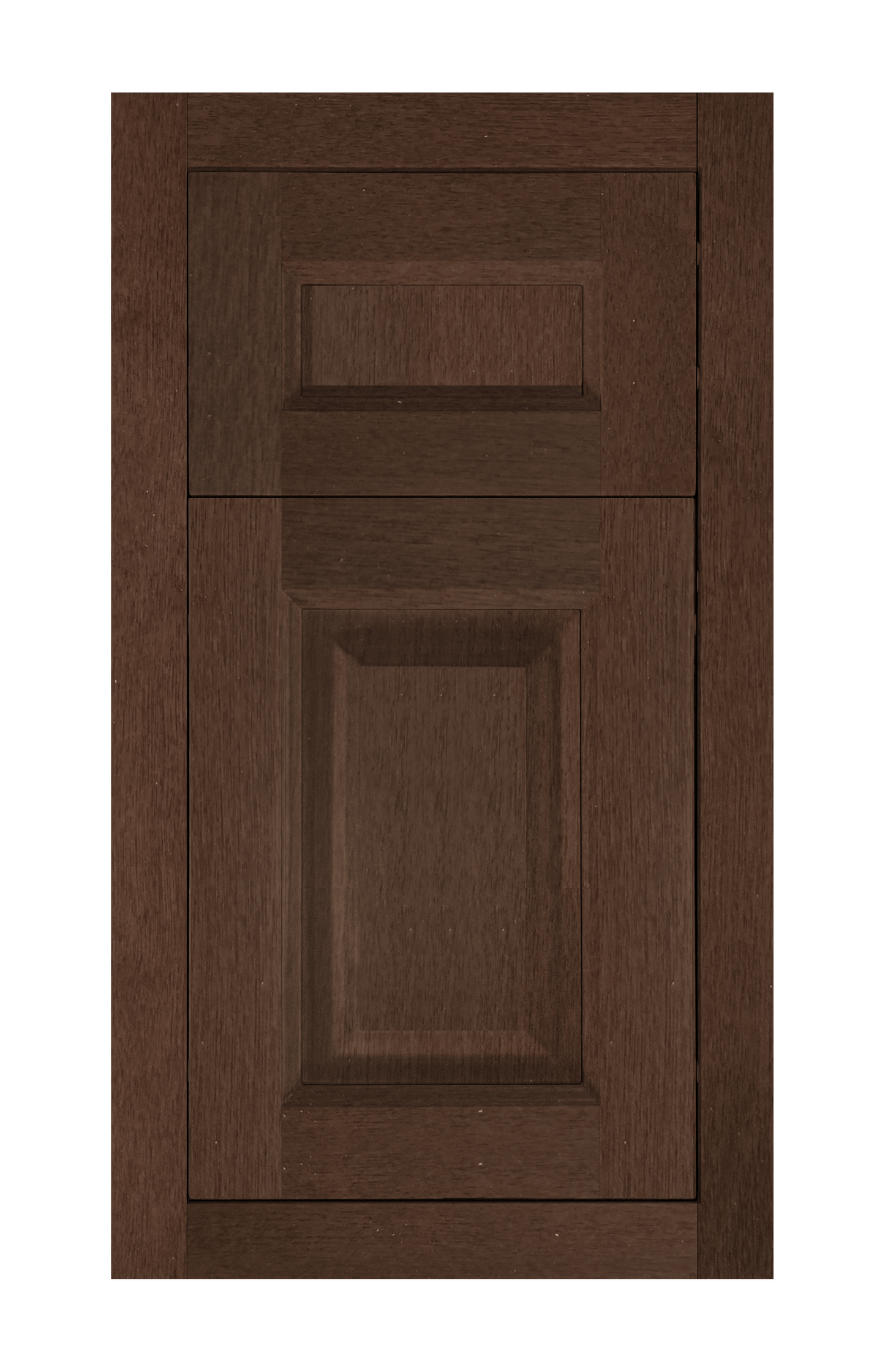 Modern Frame Raised door sample in Ginger Birch by Europly