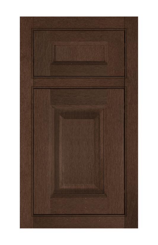 Beaded Frame Raised door sample in Ginger Birch by Europly