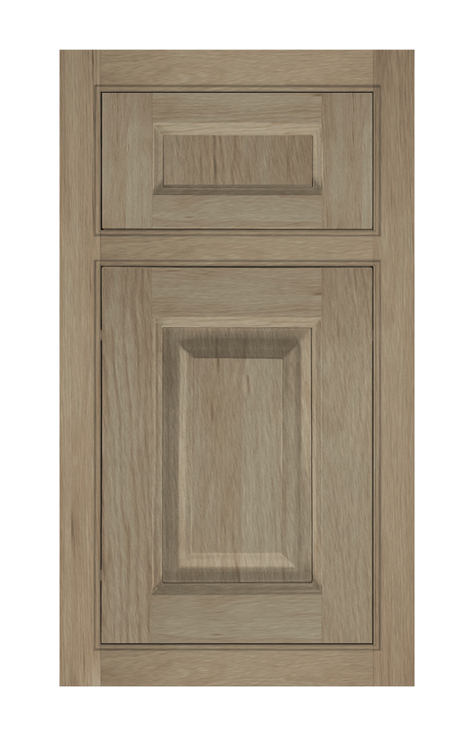 Beaded Frame Raised door sample in Honey Birch by Europly