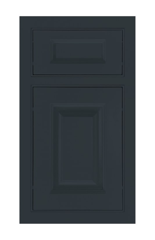 Beaded Frame Raised door sample in Space Grey by Europly