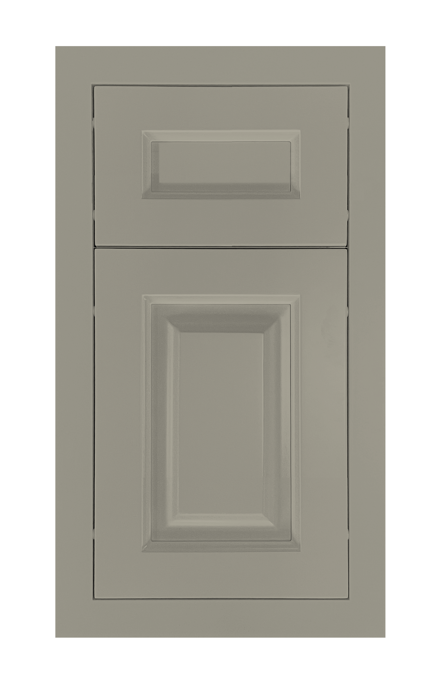 Modern Frame Raised door sample in Vanilla by Europly