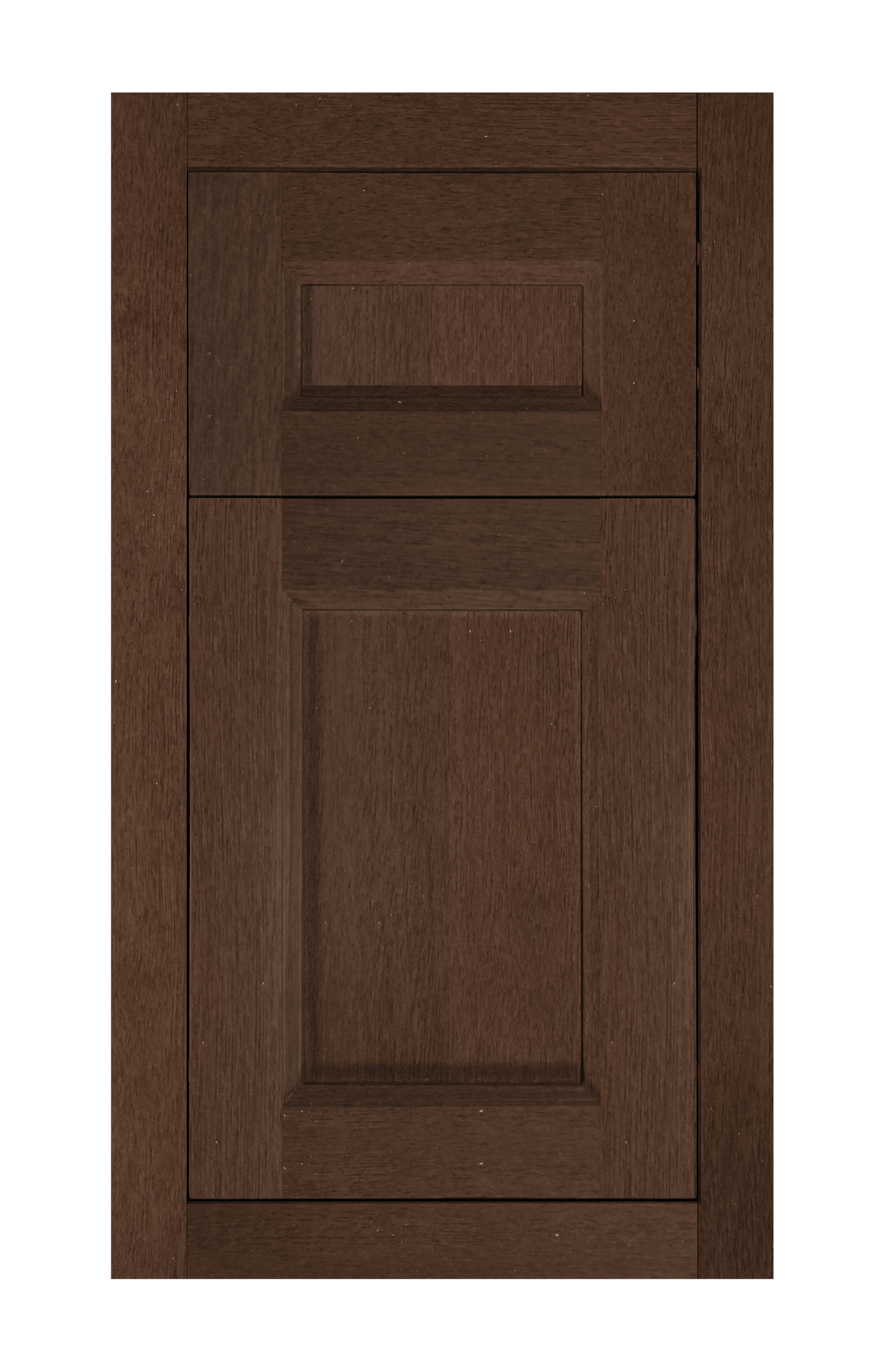 Modern Frame Recessed door sample in Ginger Birch by Europly