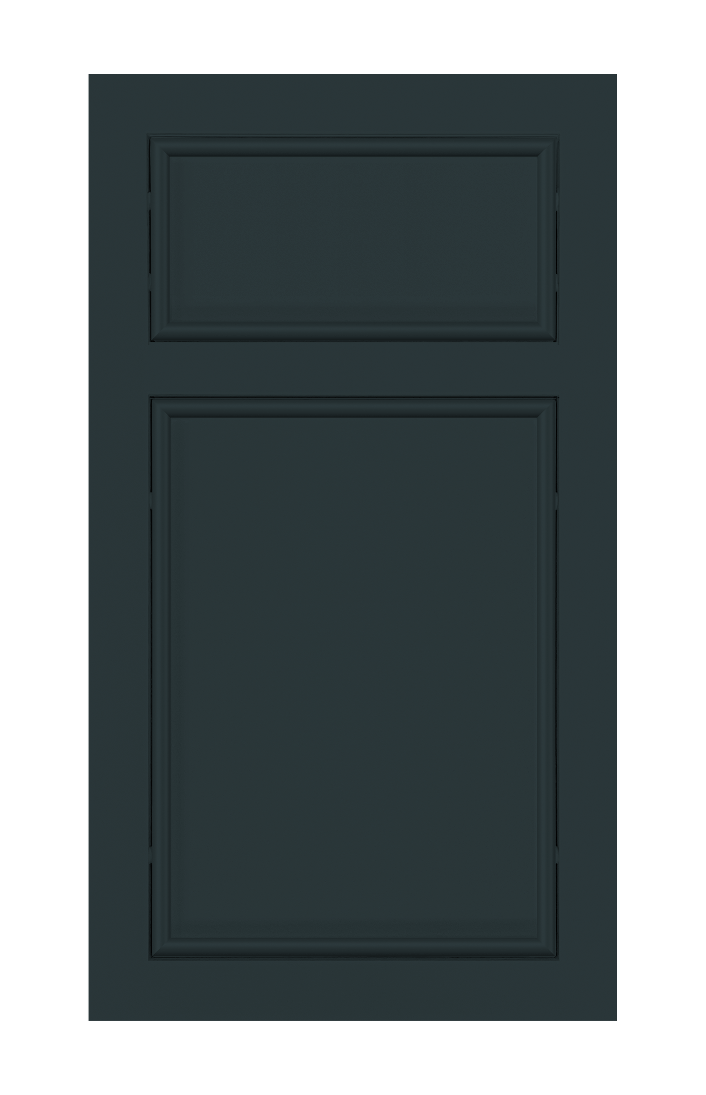 Traditional Frame Oval Edge door sample in Dark Night by Europly