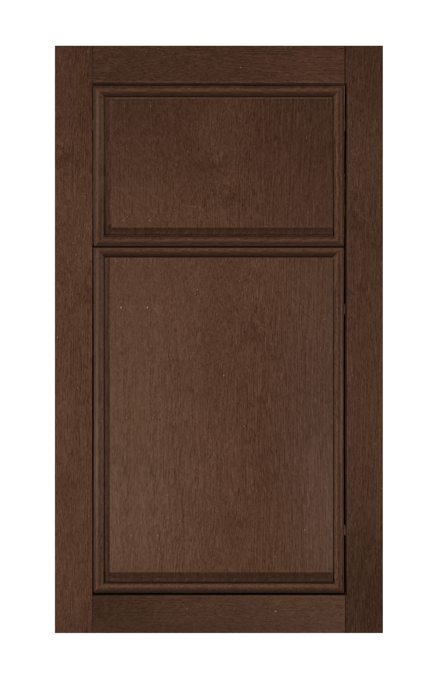 Modern Frame Oval Edge door sample in Ginger Birch by Europly