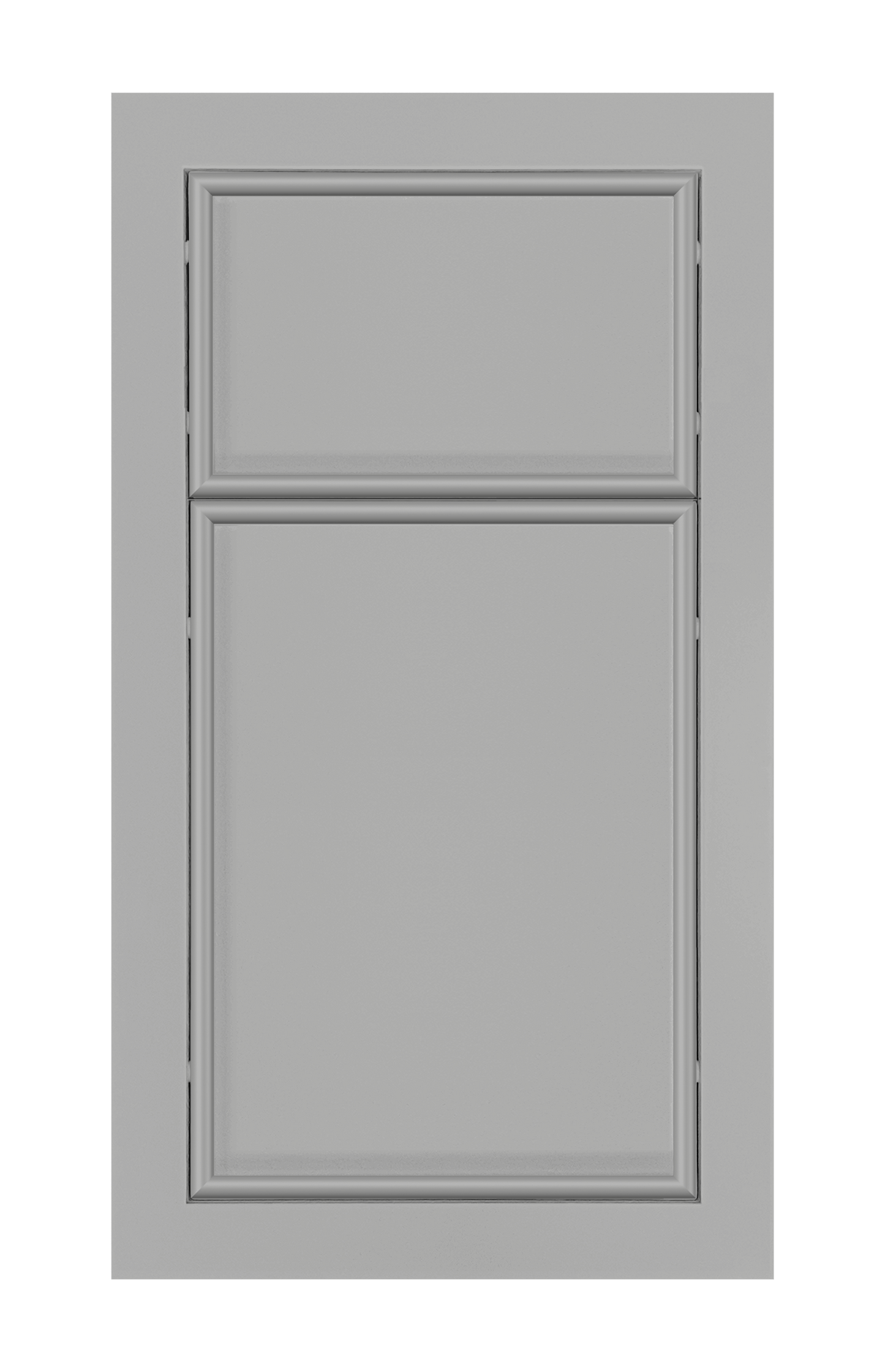 Modern Frame Oval Edge door sample in Star Silver by Europly