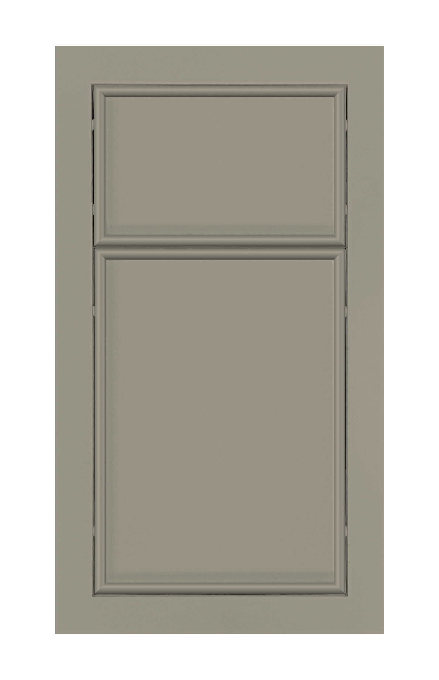 Modern Frame Oval Edge door sample in Vanilla by Europly