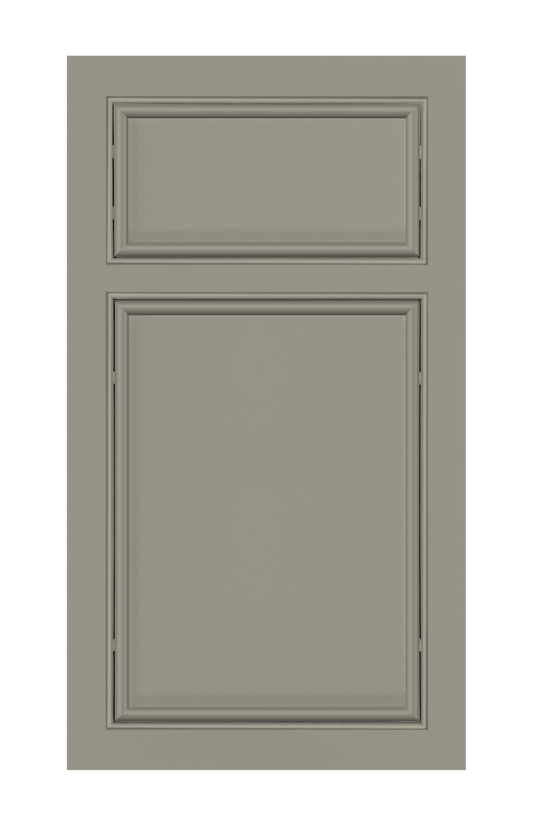 Beaded Frame Oval Edge door sample in Vanilla by Europly