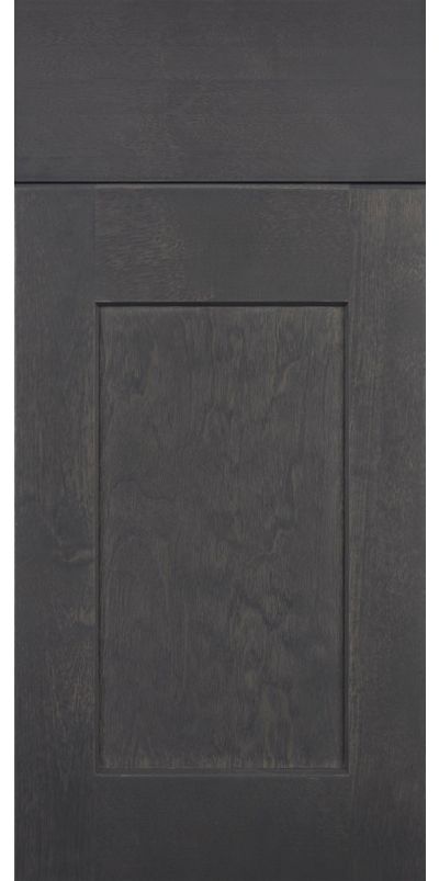 Dover door sample in Lunar by JSI Cabinetry