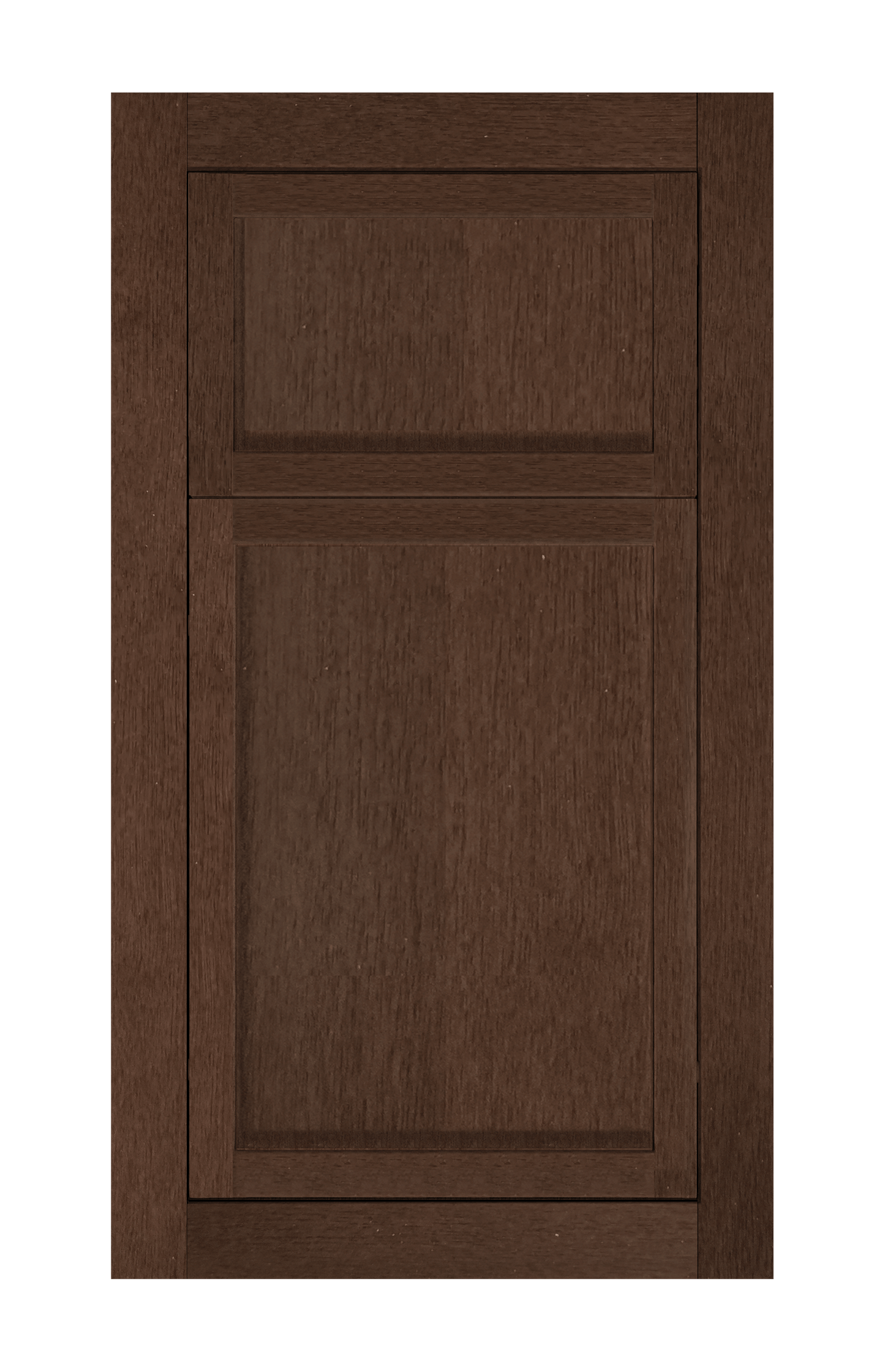 Modern Frame Slim Shaker door sample in Ginger Birch by Europly