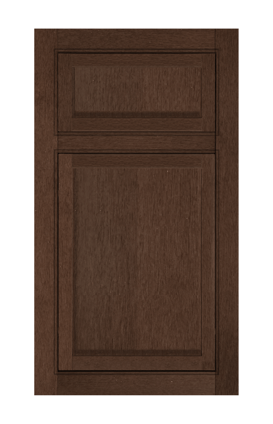 Beaded Frame Slim Shaker door sample in Ginger Birch by Europly