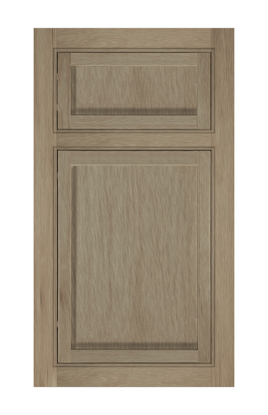 Beaded Frame Slim Shaker door sample in Honey Birch by Europly