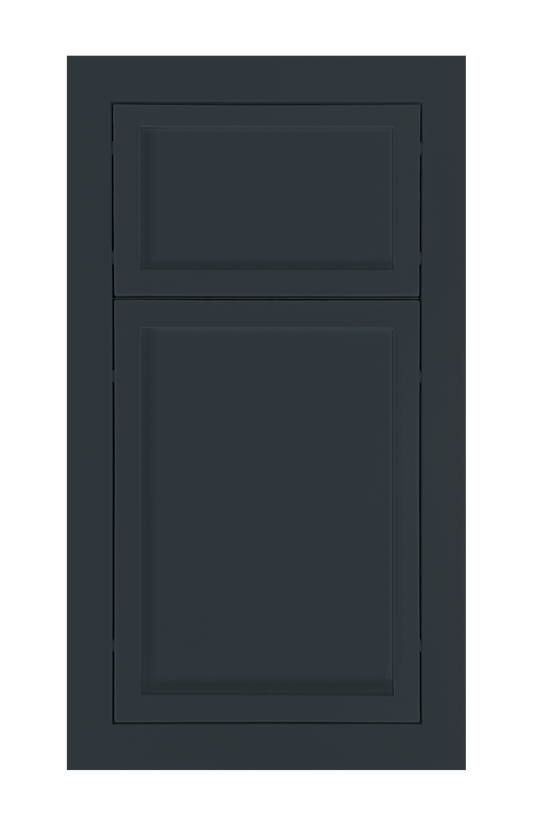 Modern Frame Slim Shaker door sample in Space Grey by Europly