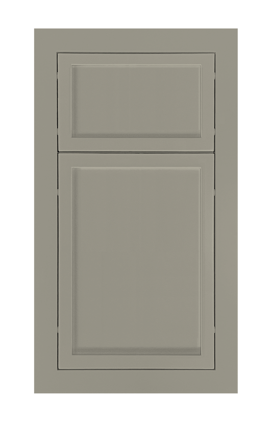 Modern Frame Slim Shaker door sample in Vanilla by Europly
