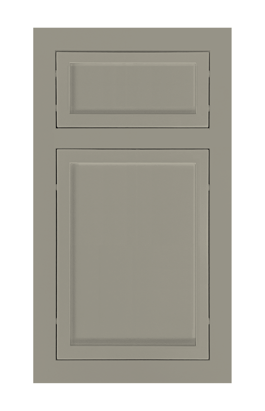 Traditional Frame Slim Shaker door sample in Vanilla by Europly