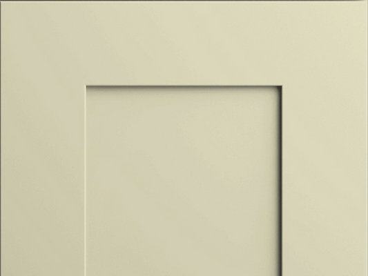 Elegant + door sample in Linen by CNC Cabinetry