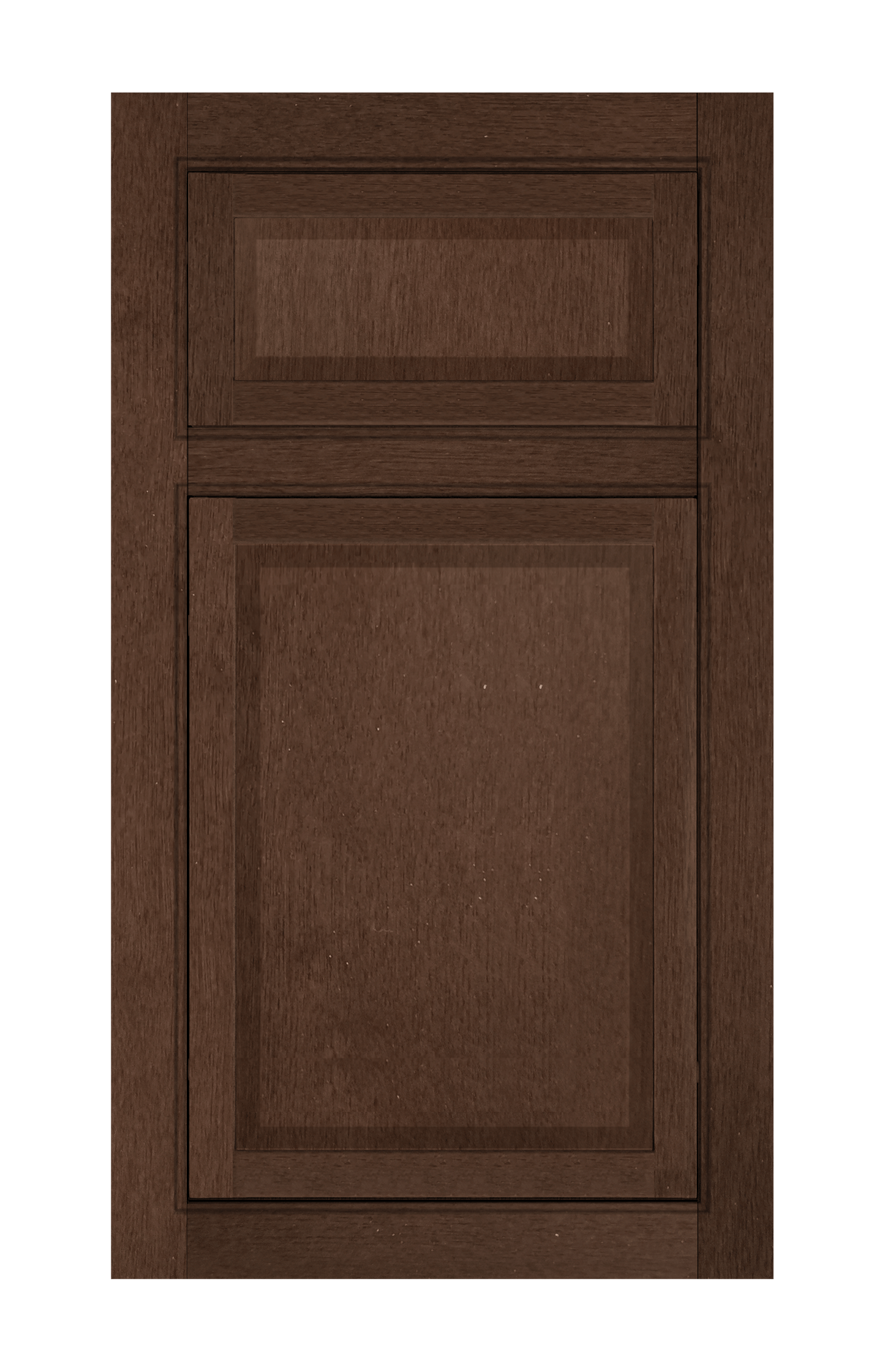 Beaded Frame Slim Raised door sample in Ginger Birch by Europly