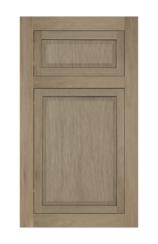 Traditional Frame Slim Raised door sample in Honey Birch by Europly