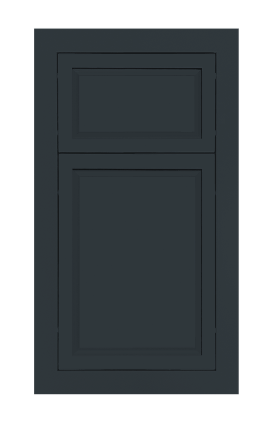 Modern Frame Slim Raised door sample in Space Grey by Europly