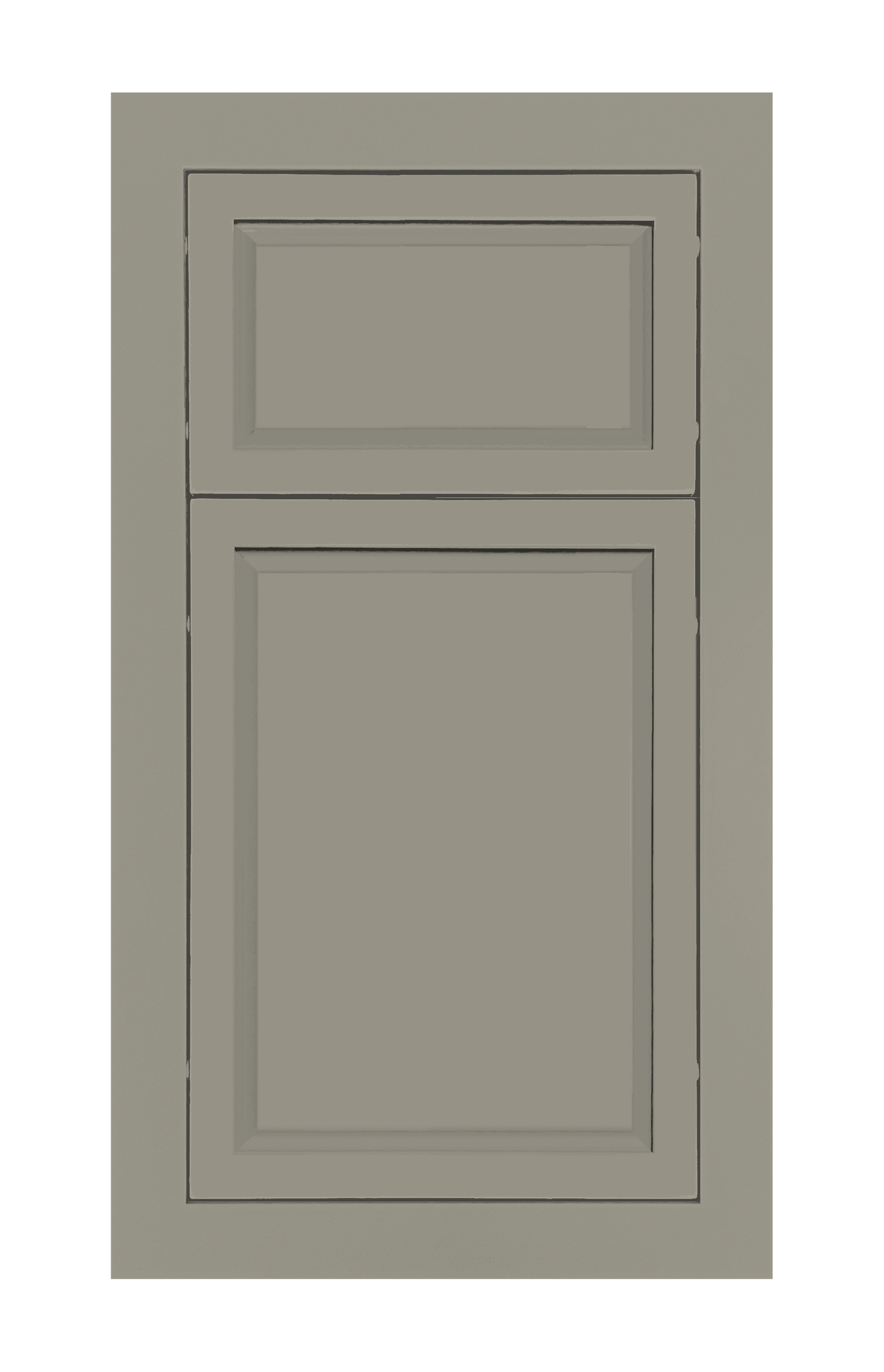 Modern Frame Slim Raised door sample in Vanilla by Europly