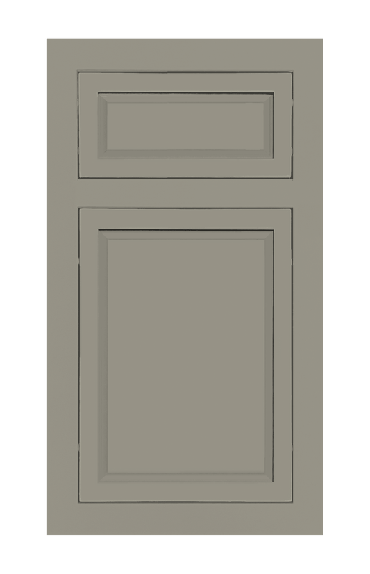 Traditional Frame Slim Raised door sample in Vanilla by Europly