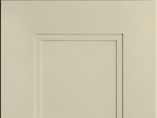 Fashion + door sample in Linen by CNC Cabinetry