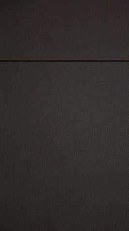 Florence door sample in Brun Leather by Parriot Wood