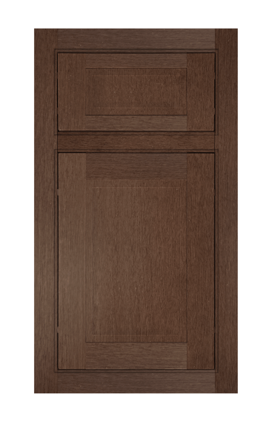 Beaded Frame Stepped Shaker door sample in Ginger Birch by Europly