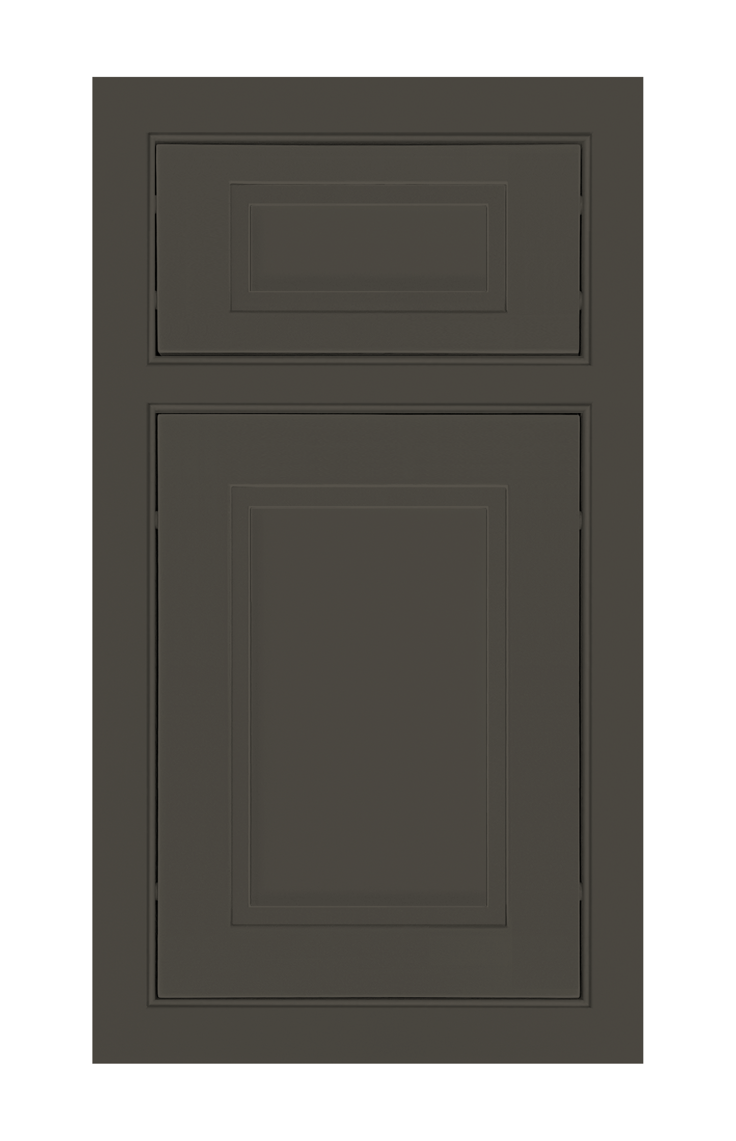 Beaded Frame Stepped Shaker door sample in Lava Ash by Europly