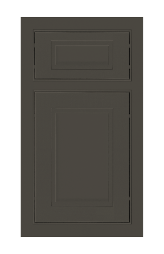 Beaded Frame Stepped Shaker door sample in Lava Ash by Europly
