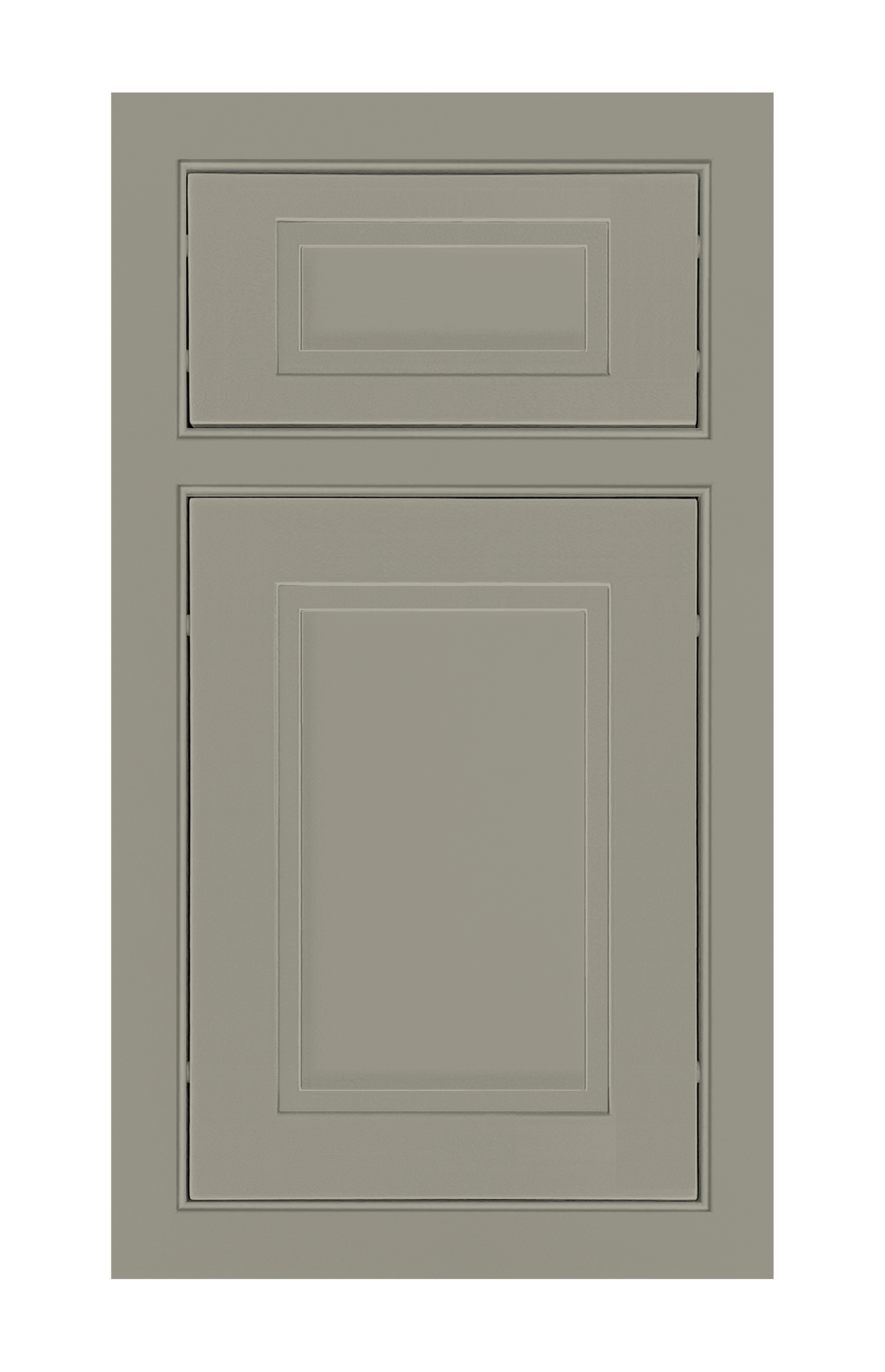 Beaded Frame Stepped Shaker door sample in Vanilla by Europly