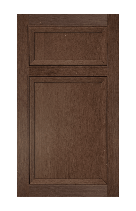 Beaded Frame Beveled Edge door sample in Ginger Birch by Europly